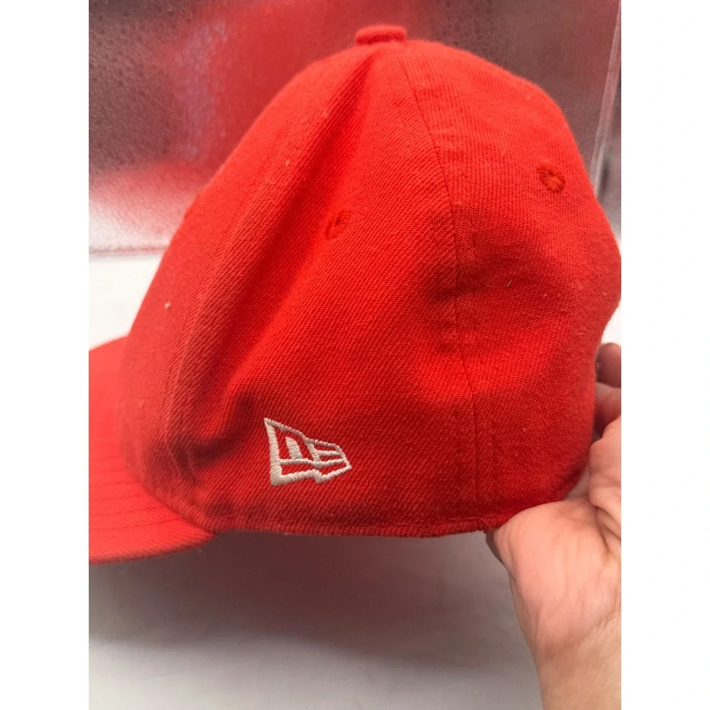 Boston Red Sox New Era 59FIFTY Baseball Cap Fitted Red Size‎ 6 3/4 MLB - Picture 2 of 4